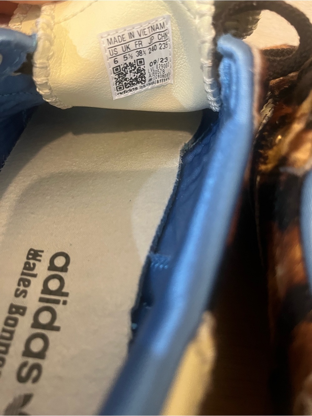 Adidas x Wales Bonner Samba Pony Sneakers in Leopard - Picture 9 of 12
